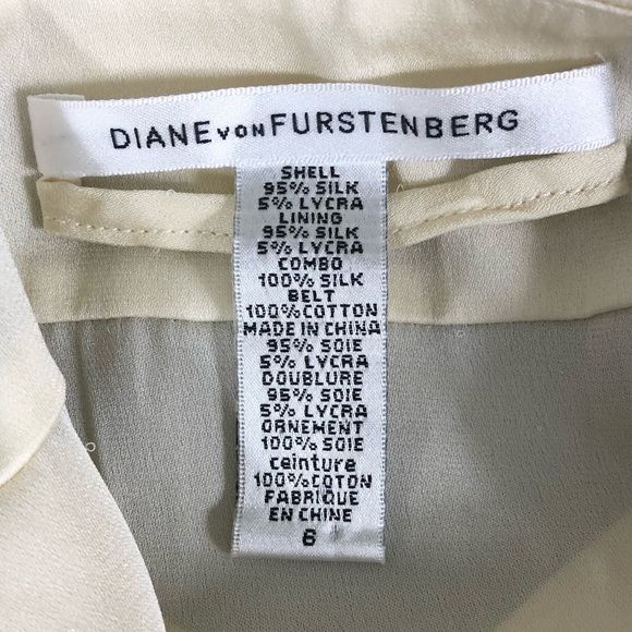 Diane Von Furstenberg | Silk Brygid Chevron Dress - Picture 7 of 7